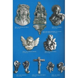 ROSTRO DE CRISTO - PURISIMA - DIVINA PASTORA - PEANA - GRUPO DE NIÑOS - ADORNOS - CRUZ CON CRISTO - ROSAS