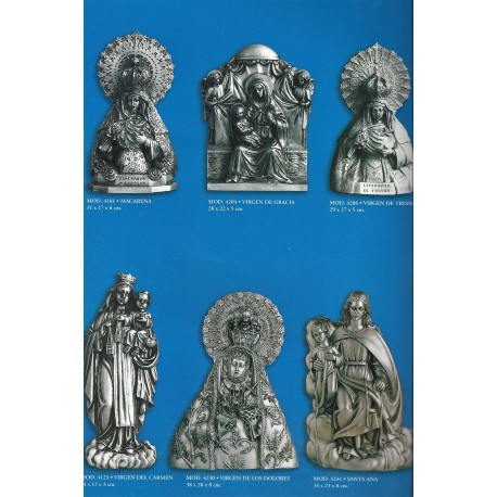 MACARENA - VIRGEN DE GRACIA - VIRGEN DE TRIANA - VIRGEN DEL CARMEN - VIRGEN DE DOLORES - SANTA ANA